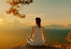 Holistic gatherings at sunset