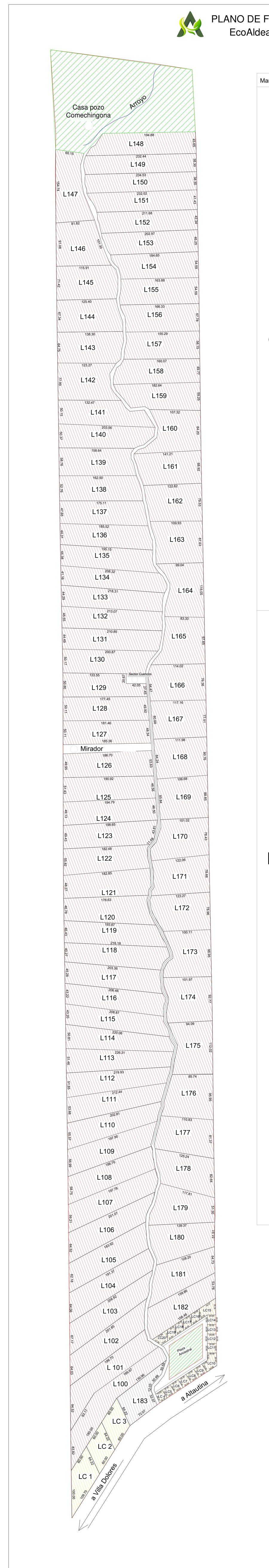 Altautina Verde Eco Village subdivision plan